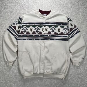 VTG 90s AU Sportswear Zion National Park Sweatshirt XL USA Southwest Pattern
